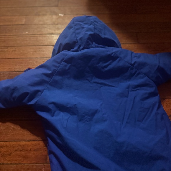 Vintage rugged bear infant car seat stroller winter bunting snowsuit - Picture 5 of 9